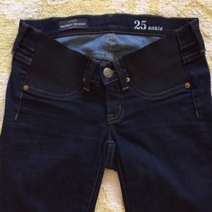 J. Crew Maternity Toothpick Jeans in Classic Rinse